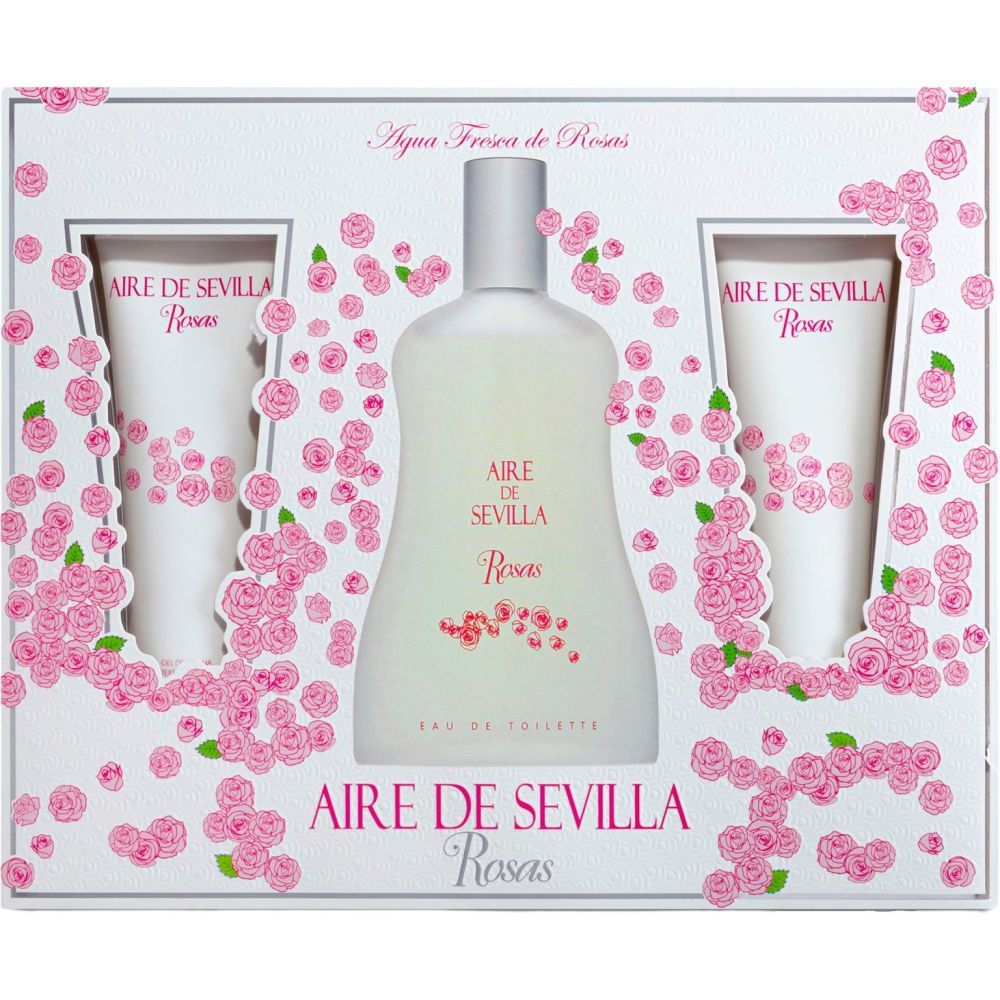 AIRE DE SEVILLA AGUA DE ROSAS EAU DE TOILETTE ESTUCHE 1