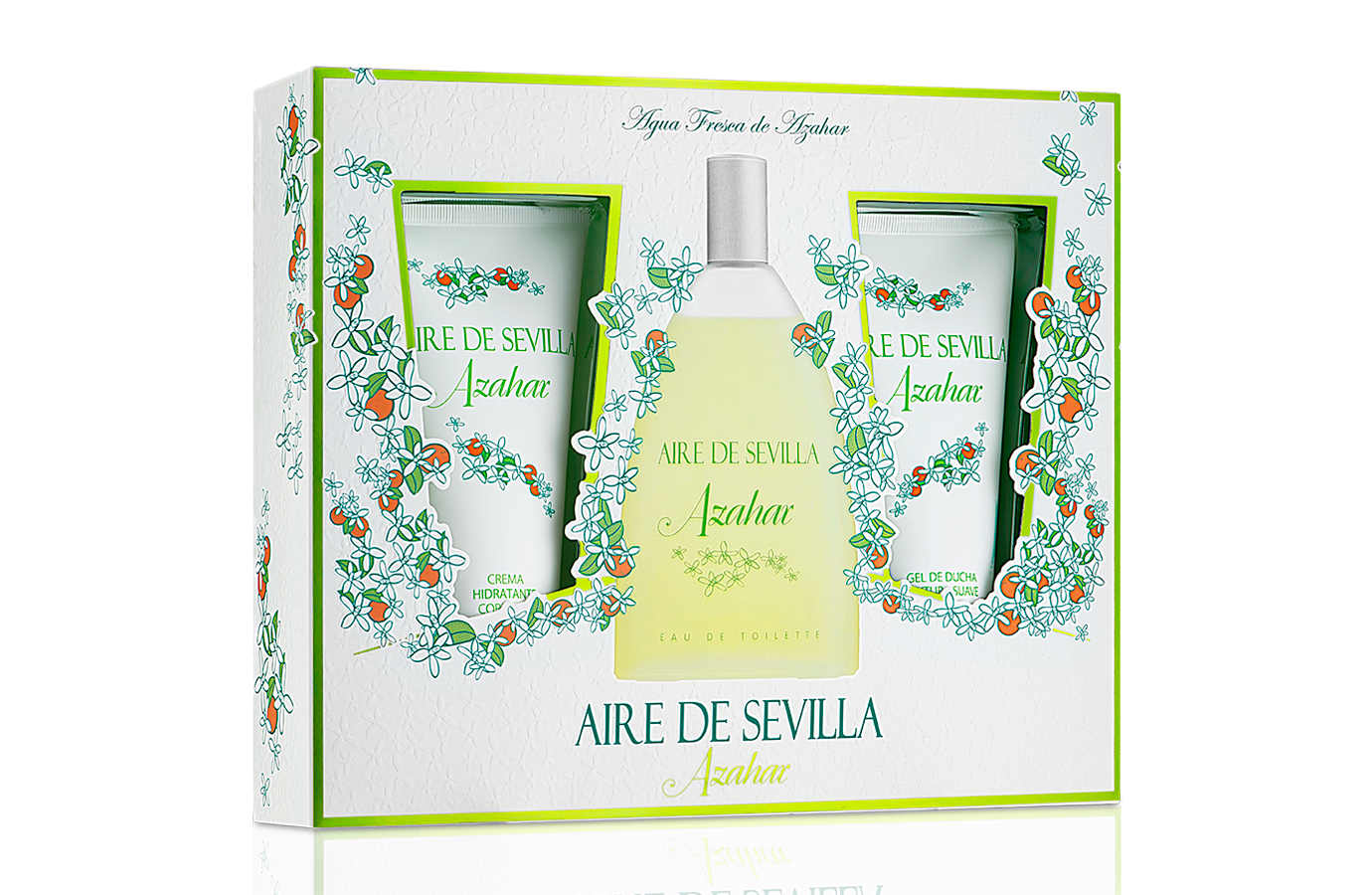 AIRE DE SEVILLA AGUA FRESCA AZAHAR EAU DE TOILETTE ESTUCHE 150 ML 1