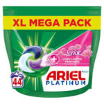 ARIEL PODS PLATINUM CON UN TOQUE DE LENOR 44 LAVADOS 4