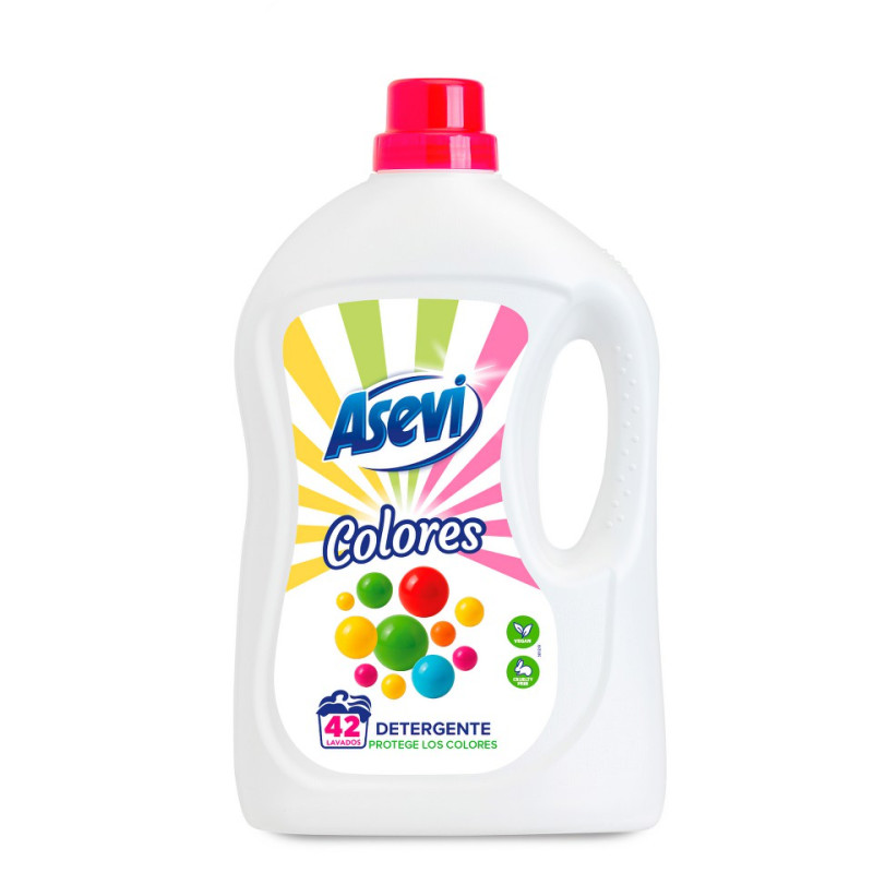 ASEVI COLORES DETERGENTE LÍQUIDO 42 LAVADOS 1