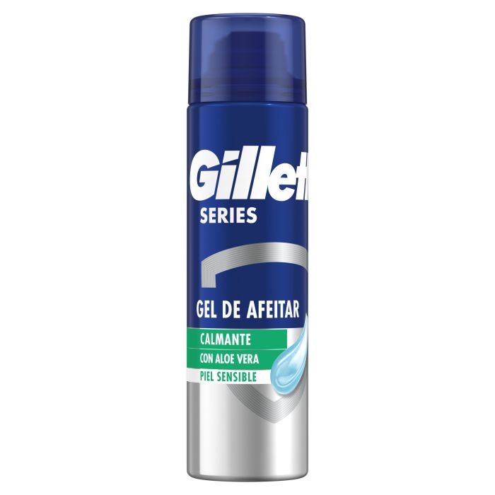 GILLETTE GEL DE AFEITAR SERIES PIEL SENSITIVE CON ALOE 200 ML 1