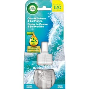 AIR WICK AMBIENTADOR OLAS DE OCEANO & SAL MARINA RECAMBIO 19ML