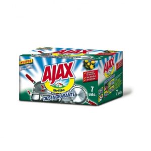 AJAX ESTROPAJO JABONOSO DESENGRASANTE 7UDS