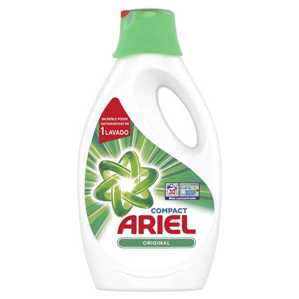ARIEL DETERGENTE LIQUIDO ORIGINAL 28+16 LAVADOS 1