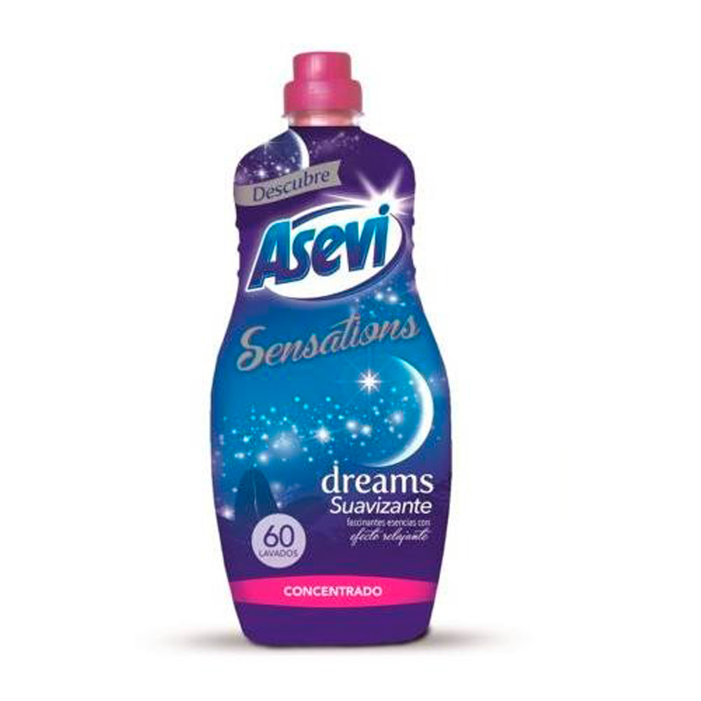 ASEVI SUAVIZANTE CONCENTRADO SENSATIONS DREAMS 60 LAVADOS 1