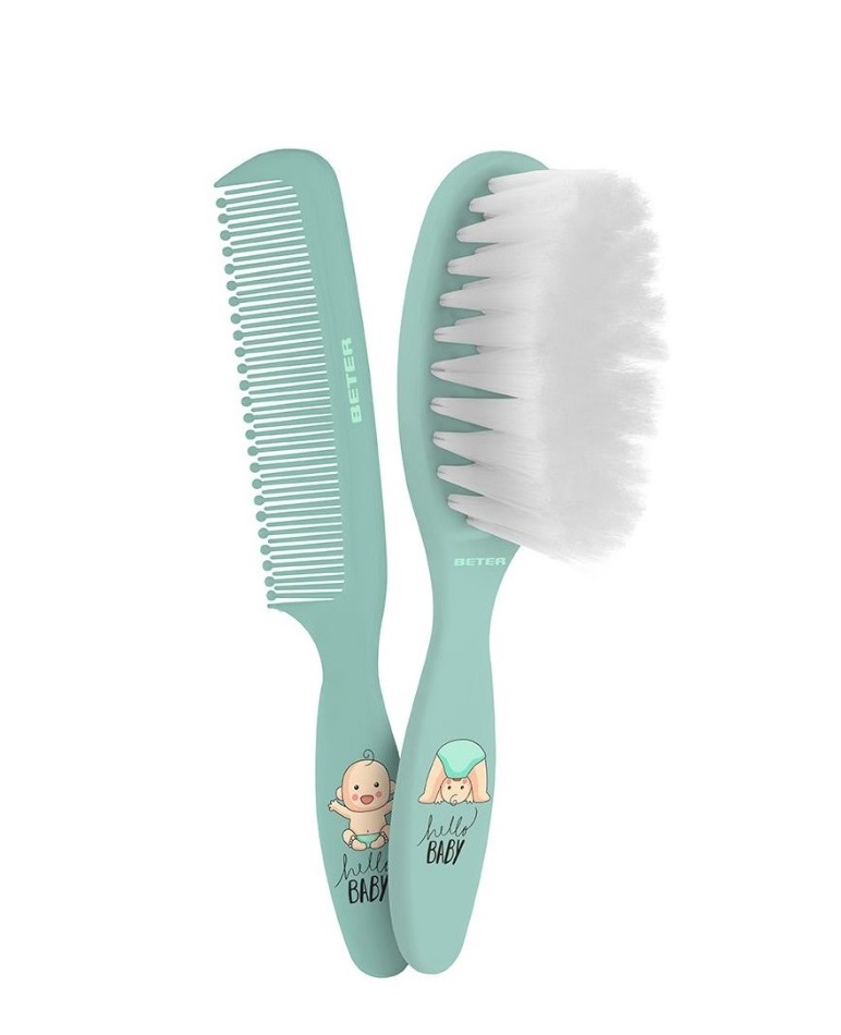 set cepillo peine bebe