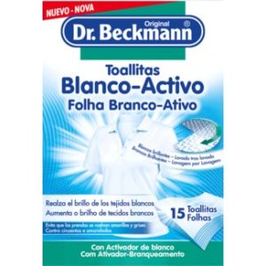 BECKMANN TOALLITAS ABSORBE BLANCO 15 UDS