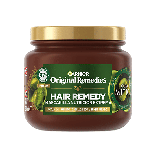 ORIGINAL REMEDIES MASCARILLA OLIVA CABELLO SECO 340ML. 1