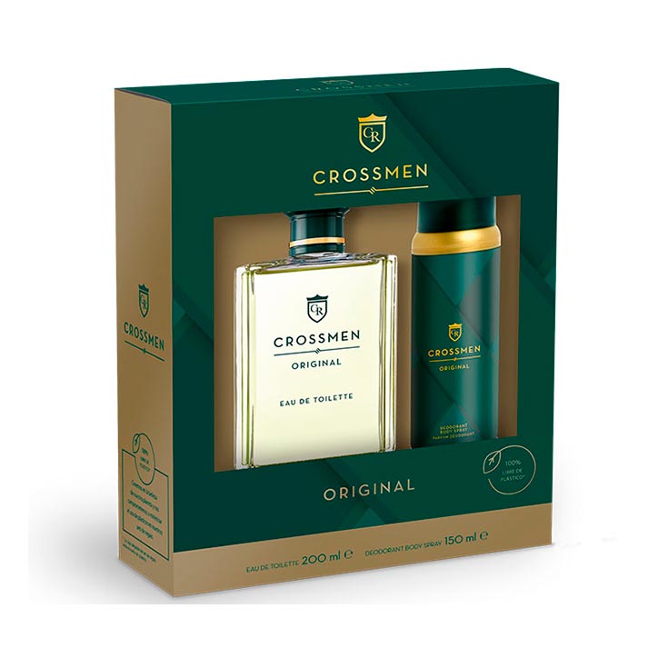 CROSSMEN ORIGINAL ESTUCHE EDT 200 ML+DEO SPRAY 150ML 1