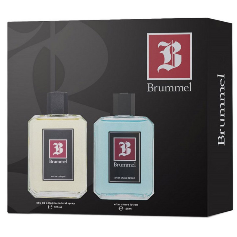 BRUMEL ESTUCHE EAU DE COLOGNE VAP 125ML+AFTER SHAVE 125ML 1