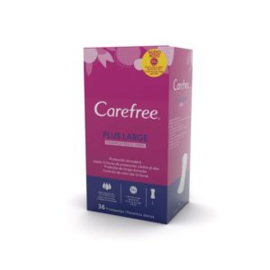 CAREFREE PROTEGESLIPS PLUS LARGE 36 UDS