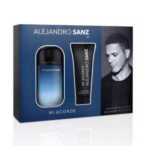 ALEJANDRO SANZ MI ACORDE EL ESTUCHE EDT 100ML+AFTER SHAVE 100ML.