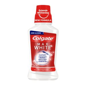COLGATE MAX WHITE ENJUAGUE 250 ML