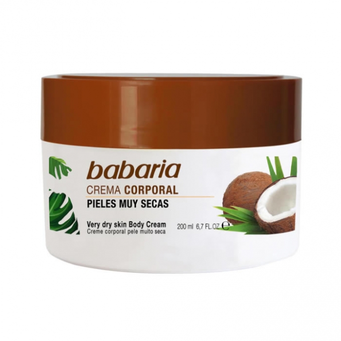 BABARIA COCO CREMA CORPORAL 200 ML 1