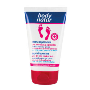 BODY NATUR CR.REPARADORA PIES 100 ML