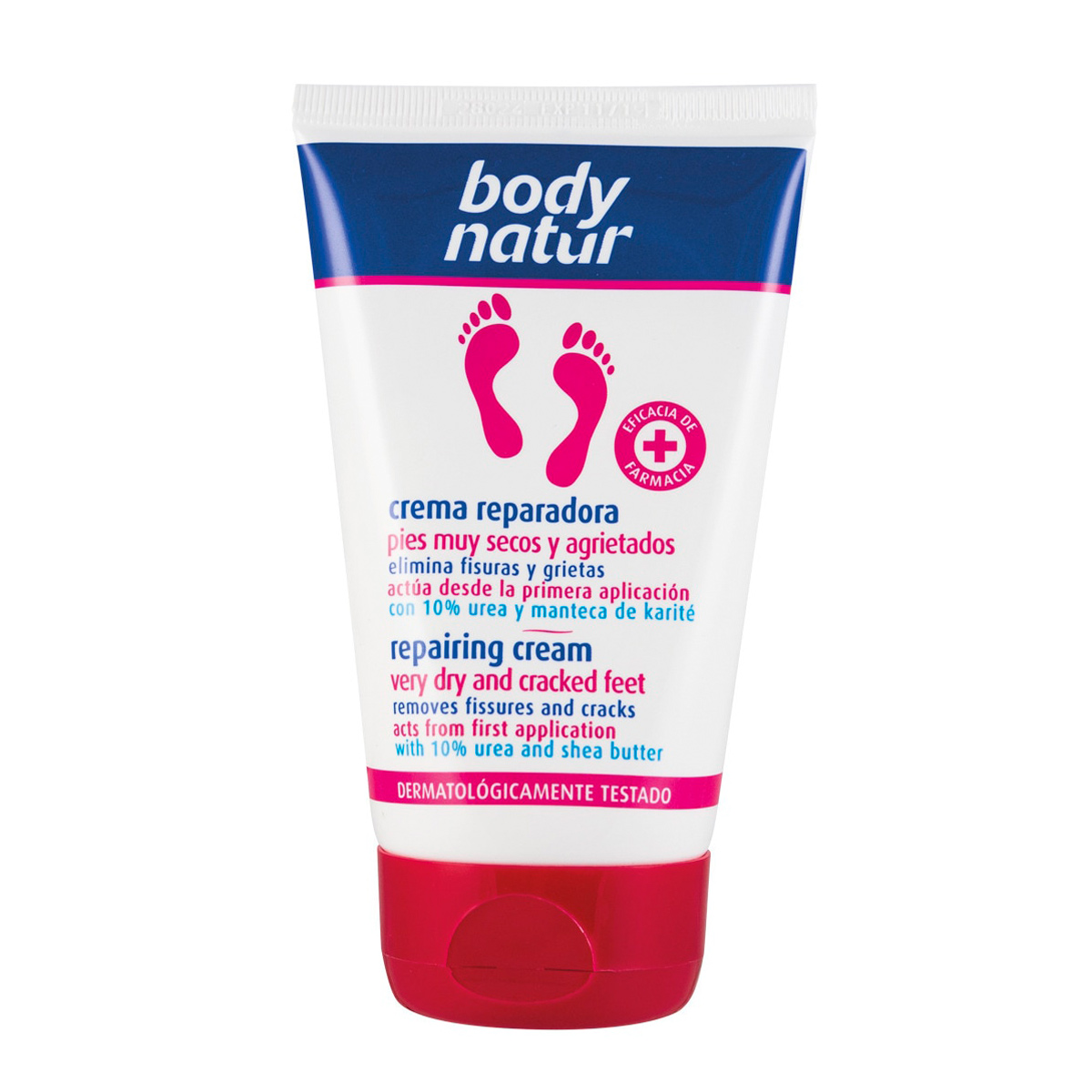 BODY NATUR CR.REPARADORA PIES 100 ML 1
