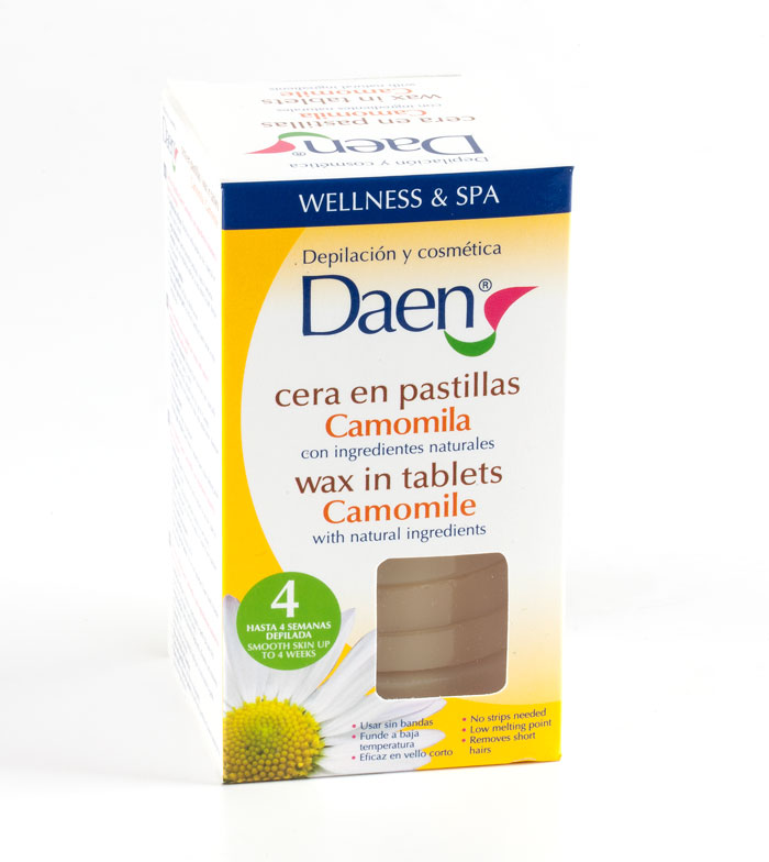 DAEN CERA DEPILATORIA PASTILLAS CAMOMILA 260 GR. 1