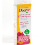 DAEN CERA DEPILATODIA PERLAS ROSA MOSQUETA 180 GR 4