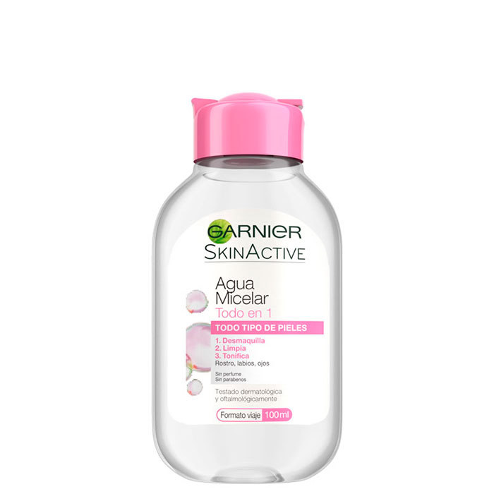garnier skinactive agua micelar viaje