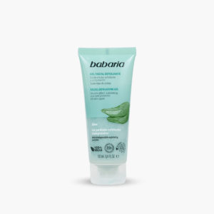 BABARIA GEL FACIAL DOBLE EFECTO EXFOLIANTE Y ANTIPOLUCION ALOE 100ML