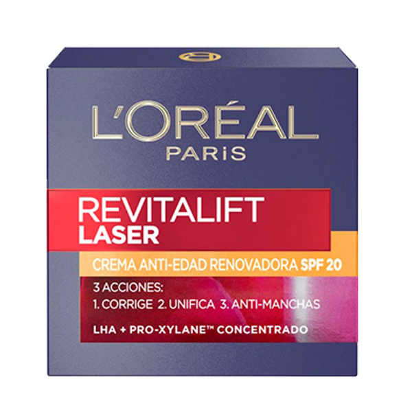 L'OREAL REVITALIF LASER CREMA DIA ANTIEDAD SPF25 50 ML 1