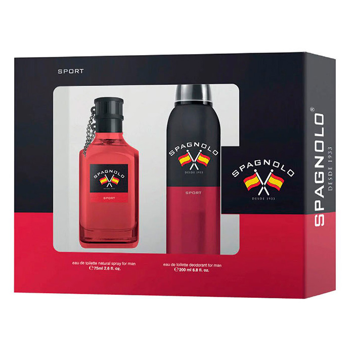 SPAGNOLO SPORT MAN ESTUCHE EDT 75ML+DEO 1