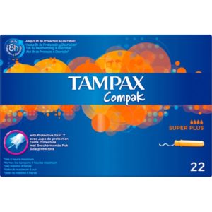 TAMPAX COMPAK SUPER PLUS 22 UDS