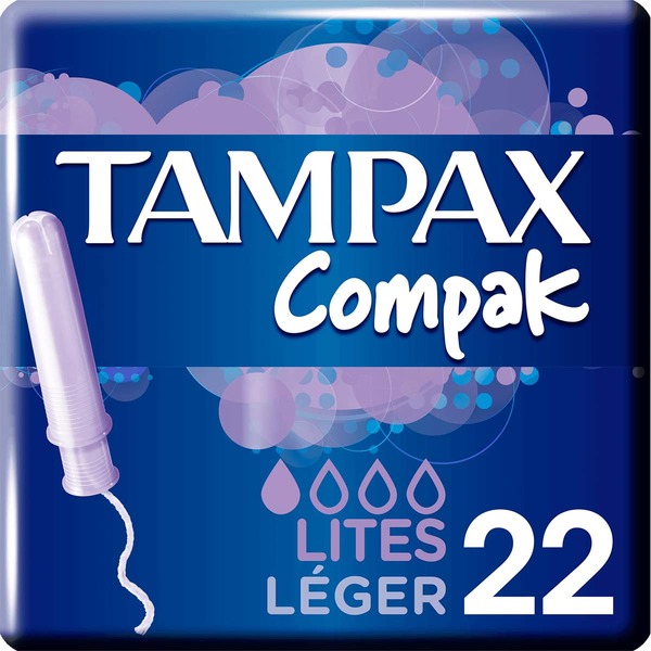 TAMPAX COMPAK LITES 22 1
