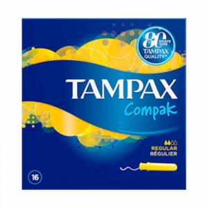 TAMPAX COMPAK REGULAR 16 UDS
