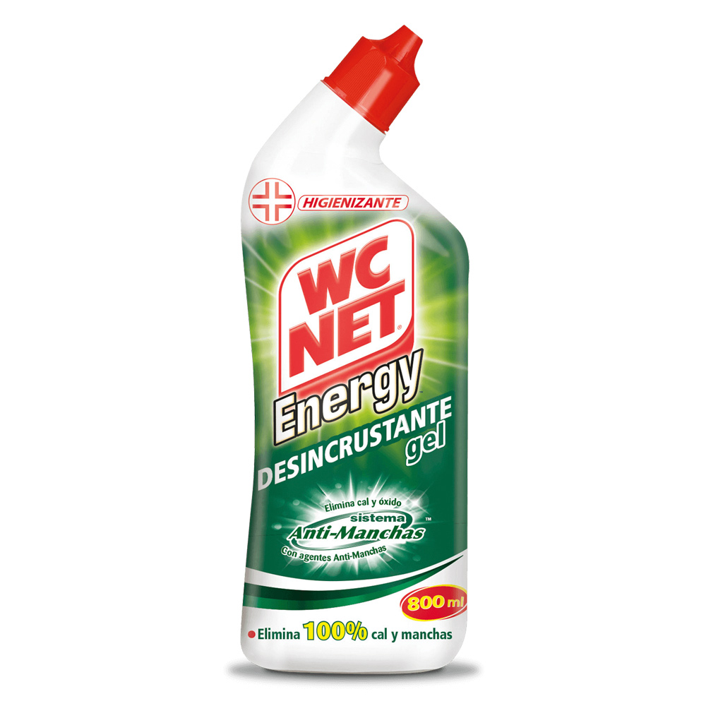 WC NET ENERGY DESINCRUSTANTE GEL 800 ML 1