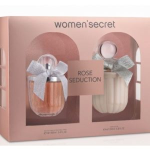 WOMEN SECRET ROSE SEDUCTION EST EDP 100 ML+BODY 200 ML