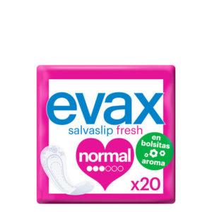 EVAX SALVASLIP FRESH NORMAL PLEGADO 20 UDS