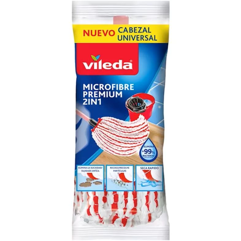 VILEDA FREGONA MICROFIBRA PREMIUM 2 EN 1 1