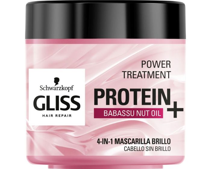 gliss protein mascarilla brillo