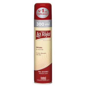la toja espuma de afeitar piel sensible