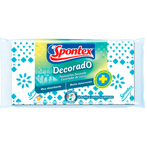 SPONTEX BAYETA POSAVAJILLAS DECORADO 1