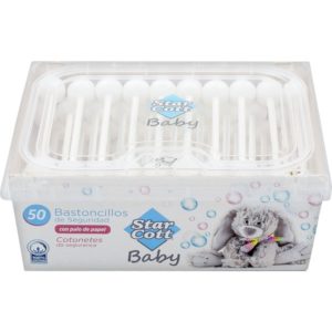 STAR COTT BABY BASTONCILLOS SEGURIDAD 50 UDS