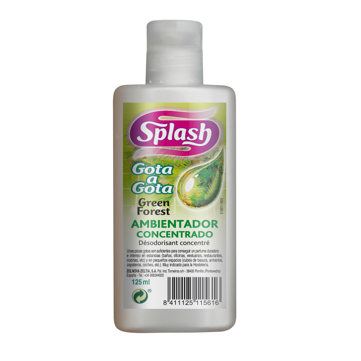 SPLASH AMBIENTADOR GOTA A GOTA GREEN 125 ML 1