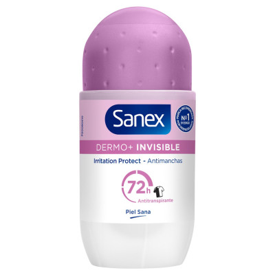 SANEX DERMO INVISIBLE DESODORANTE ROLL-ON 72H 50 ML. 1