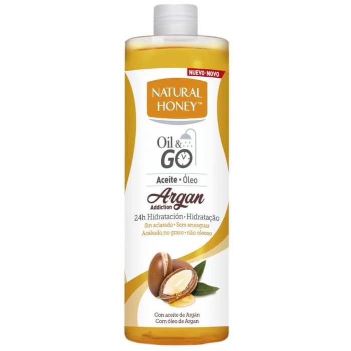 NATURAL HONEY OIL & GO! ARGAN ACEITE CORPORAL 250 ML 1