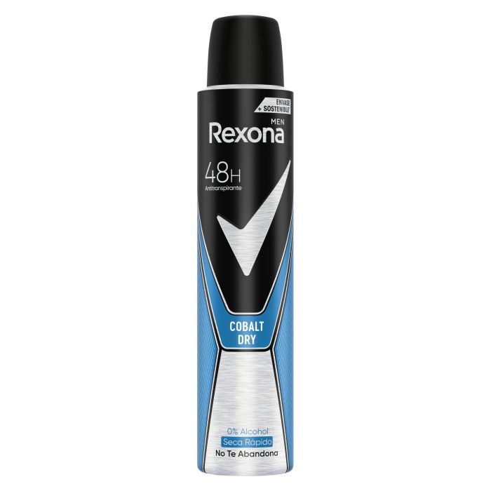 REXONA MEN COBALT DRY DESODORANTE SPRAY 200 ML 1