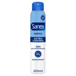 SANEX DESODORANTE DERMO EXTRA CONTROL SPRAY 200 ML