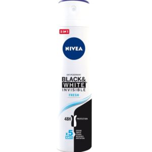 NIVEA BLACK & WHITE FRESH INVISIBLE DEO SPRAY 200 ML