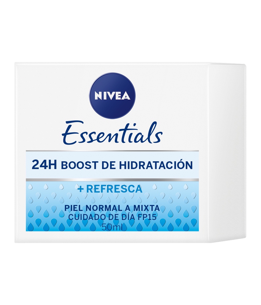 NIVEA ESSENTIALS REFRESCA PIEL NORMAL CREMA 50ML