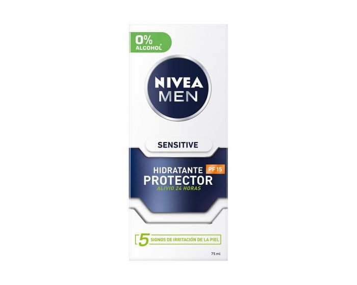 NIVEA MEN SENSITIVE HIDRATANTE PROTECTOR SFP15 75ML. 1