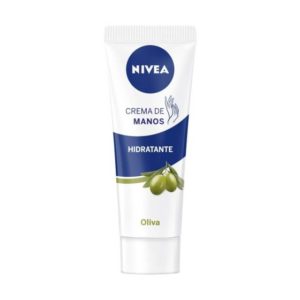 crema de manos de nivea con aceite de oliva
