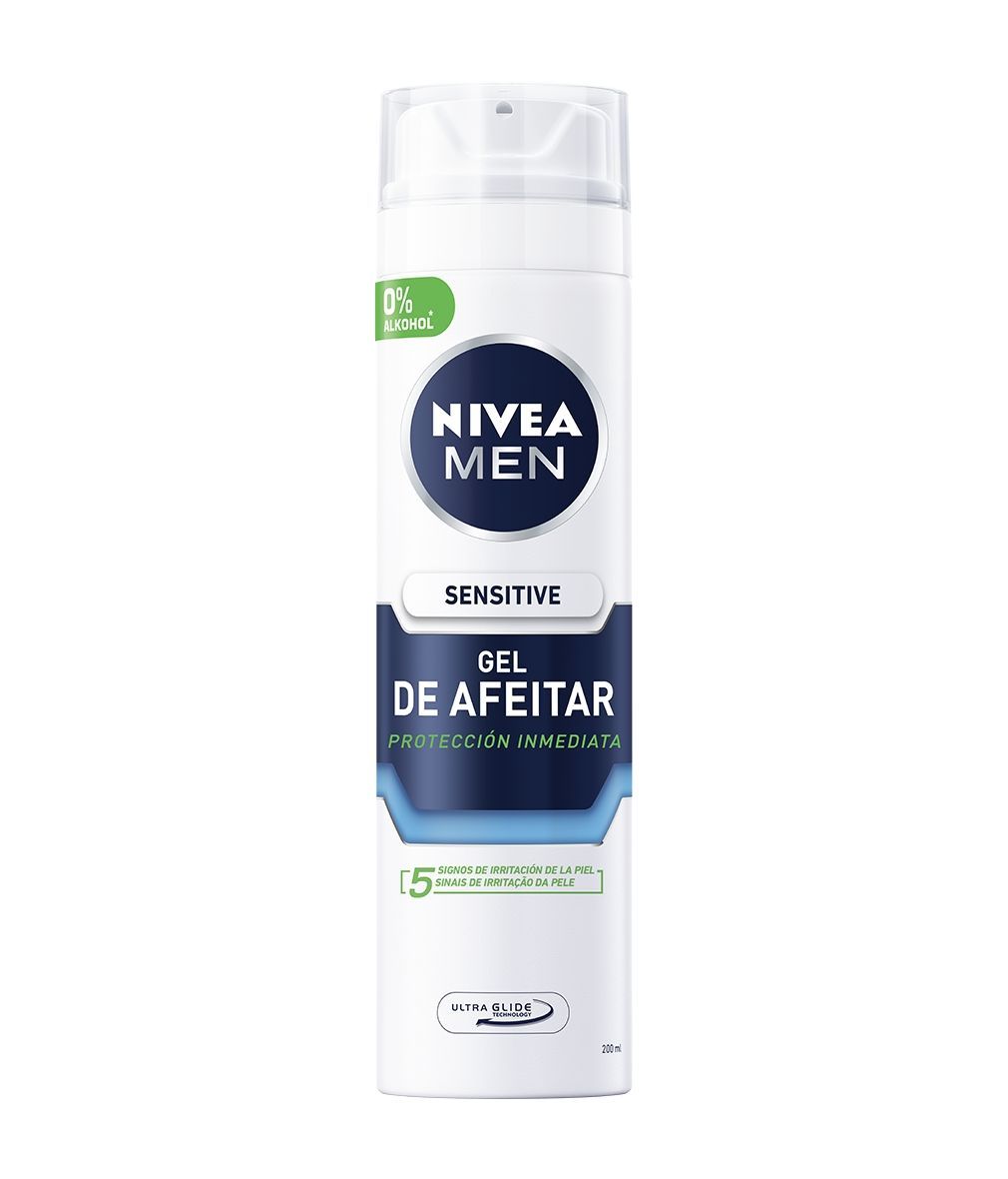 nivea men gel afeitar sensitive