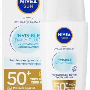 NIVEA SUN FACIAL FLUIDO DIARIO INVISIBLE SPF50+ 40 ML