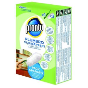 pronto plumero aparato con 2 recambios