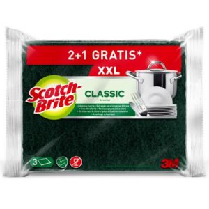 SCOTCH-BRITE ESTROPAJO CLASSIC XXL 2+1